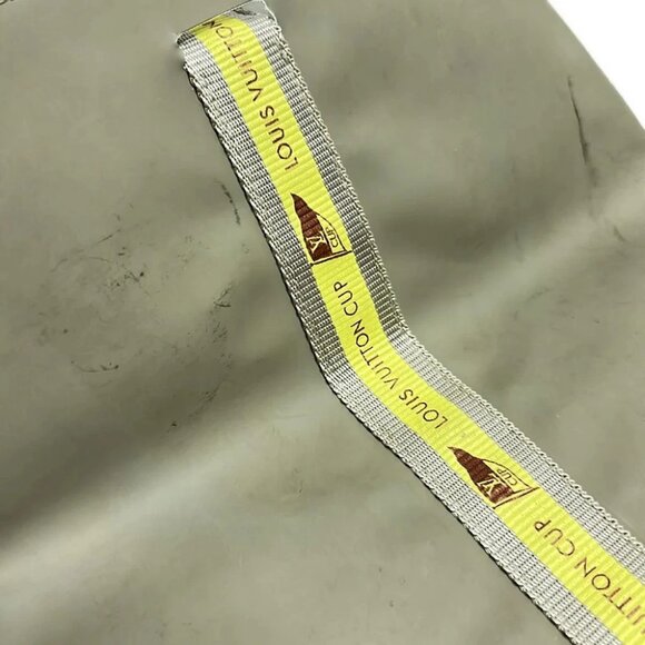 LOUIS VUITTON Louis Vuitton Cup Pouch D60184 Gray Yellow Louis Vuitton Cup - Picture 4 of 8
